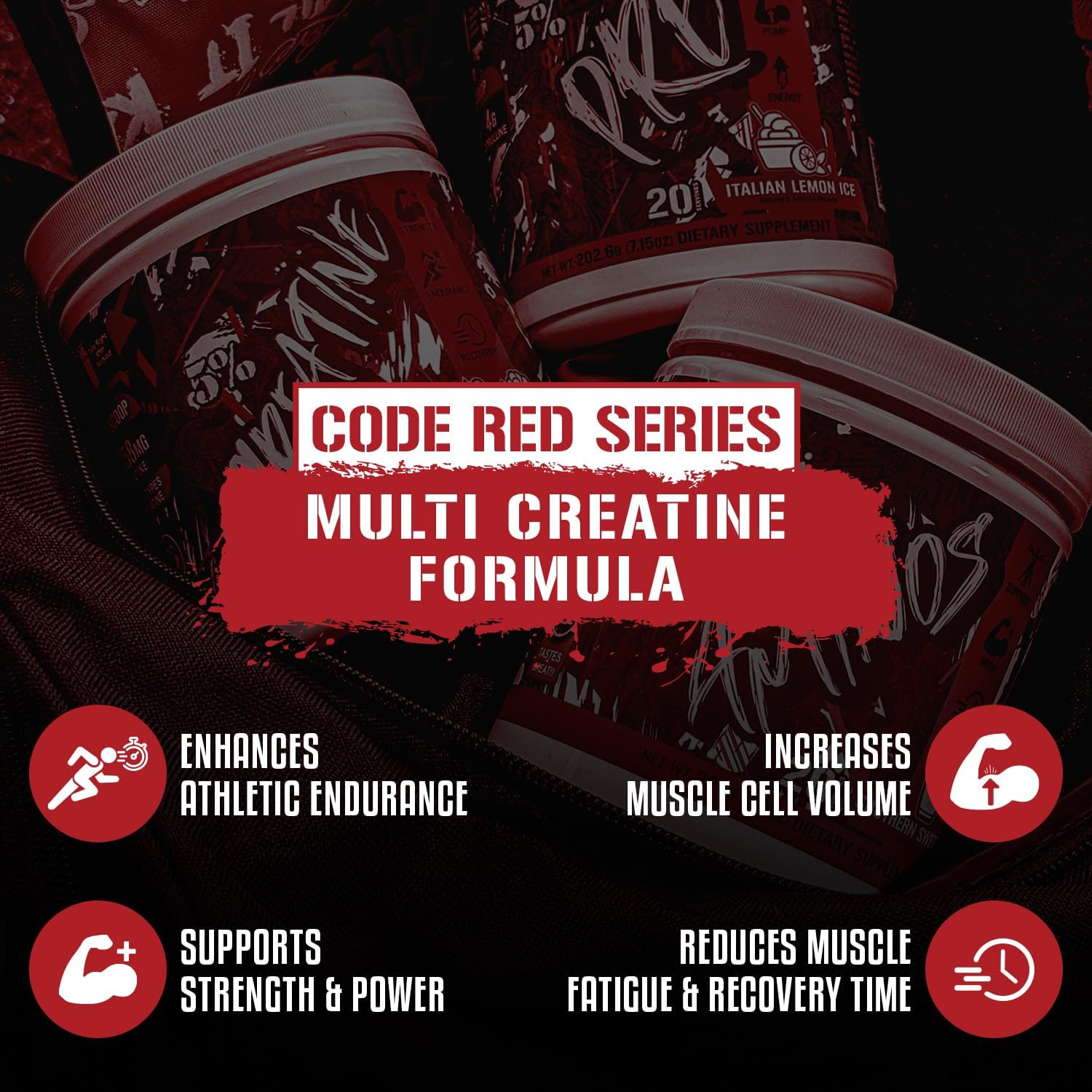5% Nutrition Creatine - Code Red