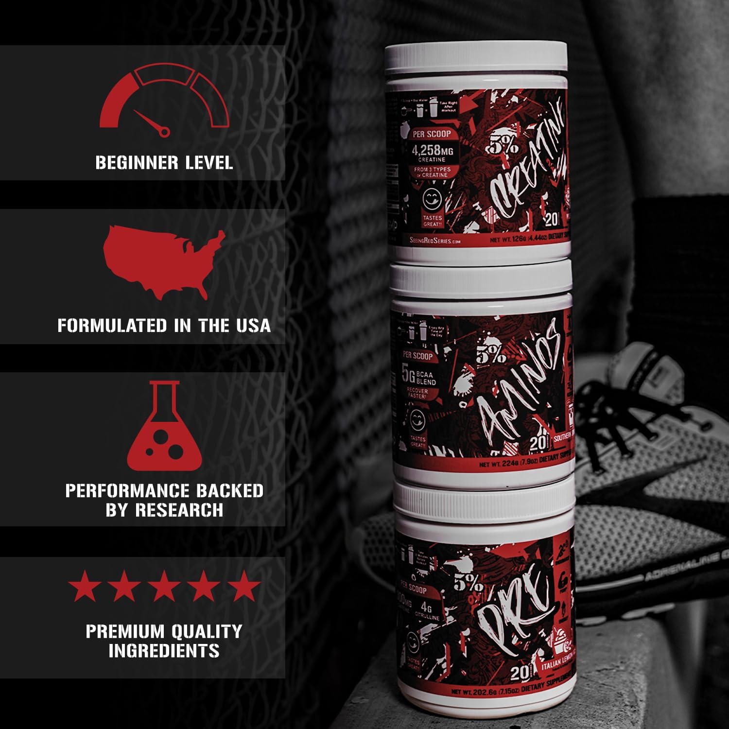 5% Nutrition Creatine - Code Red