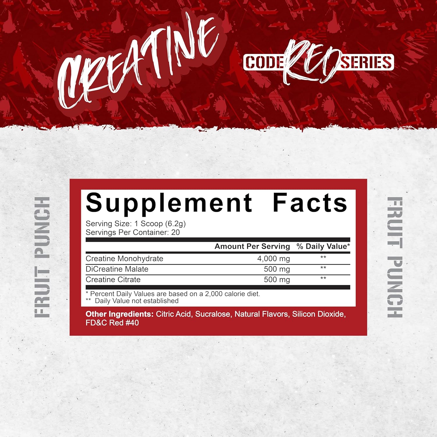 5% Nutrition Creatine - Code Red