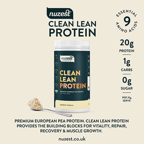 Nuzest Clean Lean Protein Premium Vegan Pea Protein Powder