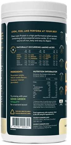 Nuzest Clean Lean Protein Premium Vegan Pea Protein Powder