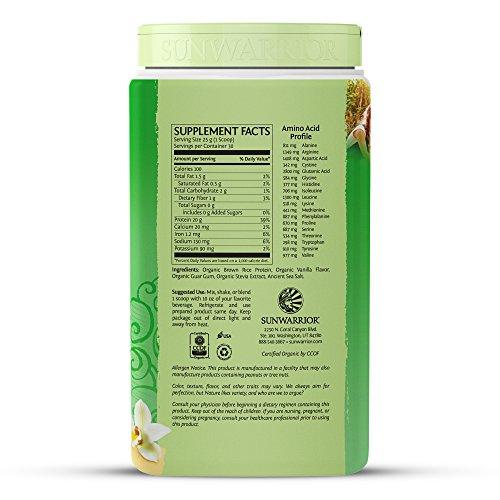 Sunwarrior Vegan Protein Classic Powder