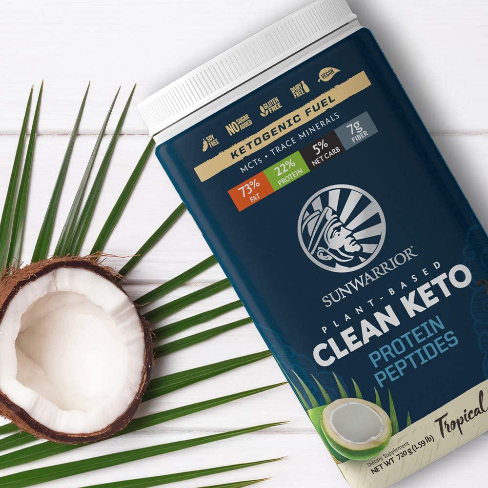 Sunwarrior  Vegan Clean Keto Protein Peptides Powder