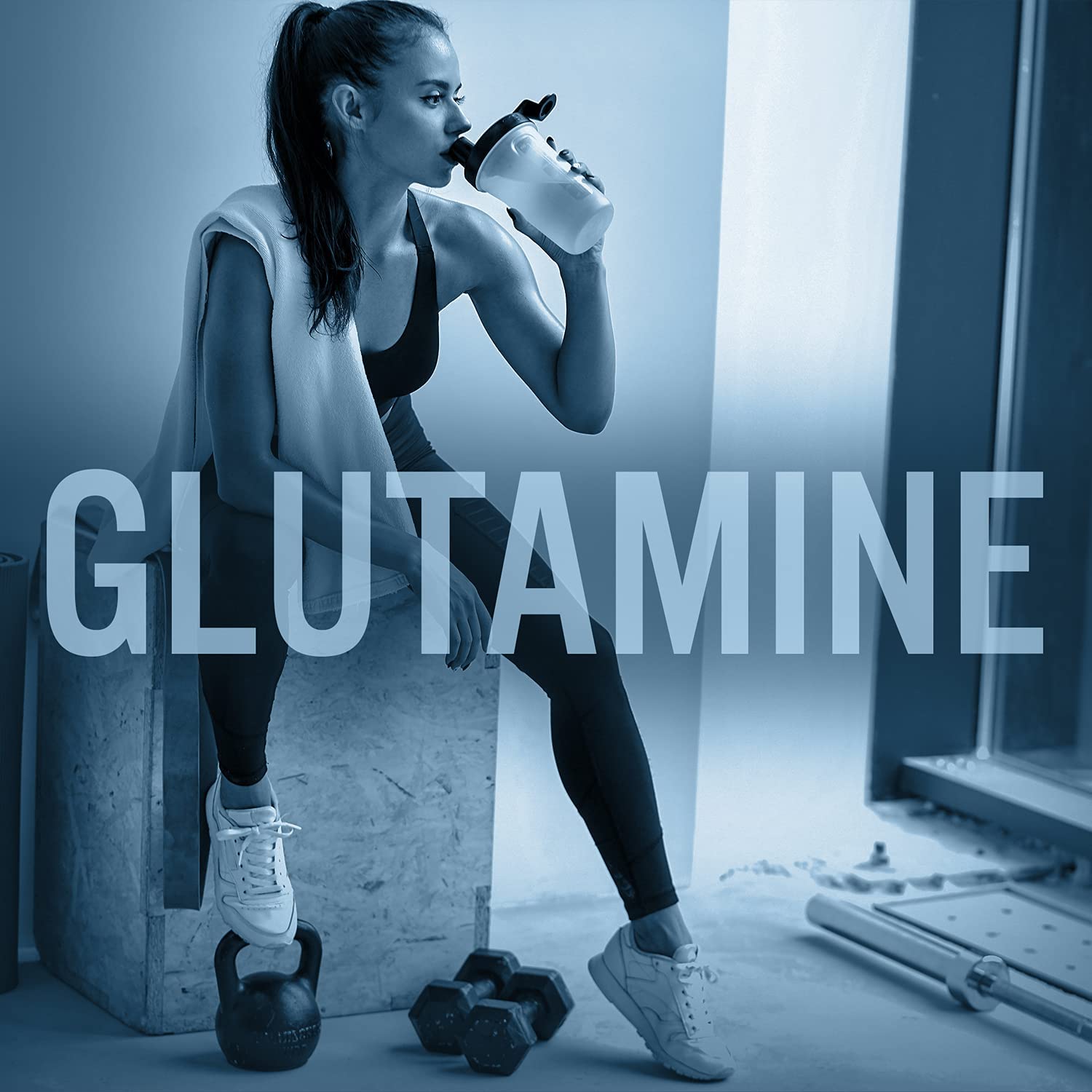 Applied Nutrition L-Glutamine Powder, Micronized