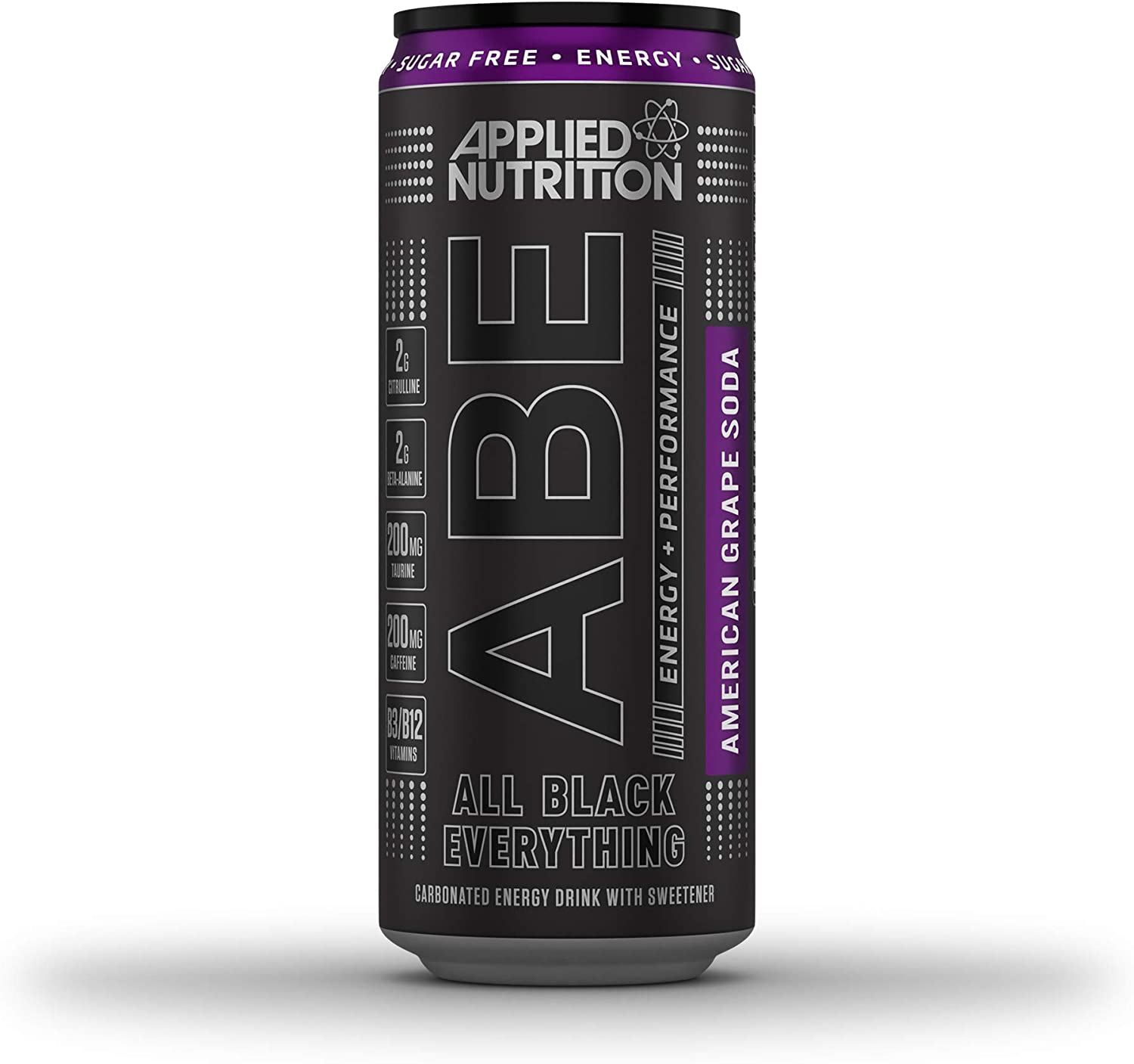 ABE Energy + Performance Cans, 24 Cans x 330ml