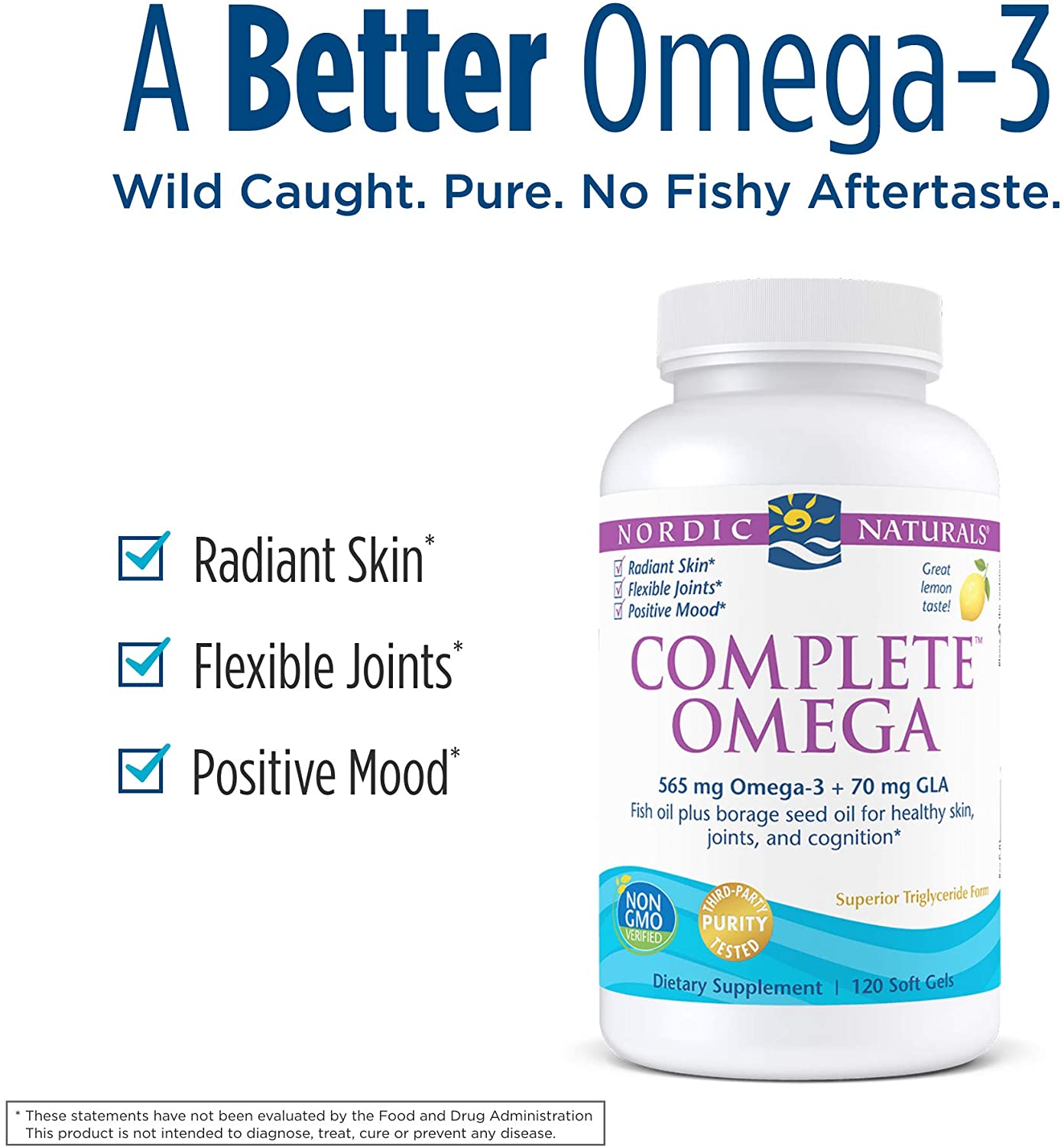 Nordic Naturals Complete Omega, Lemon