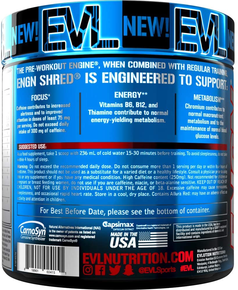 EVLution Nutrition ENGN Shred