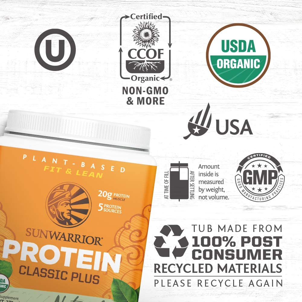 Sunwarrior Vegan Classic Plus Protein