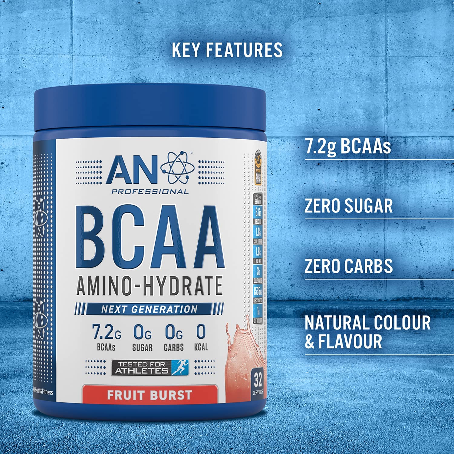 Applied Nutrition BCAA Amino-Hydrate Powder