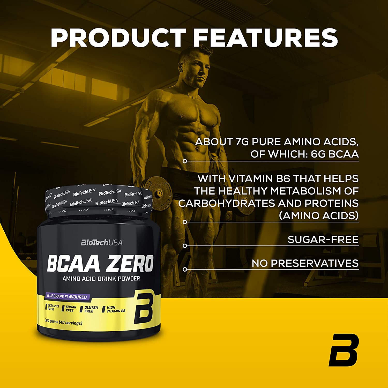 BioTechUSA BCAA Zero Sugar-Free