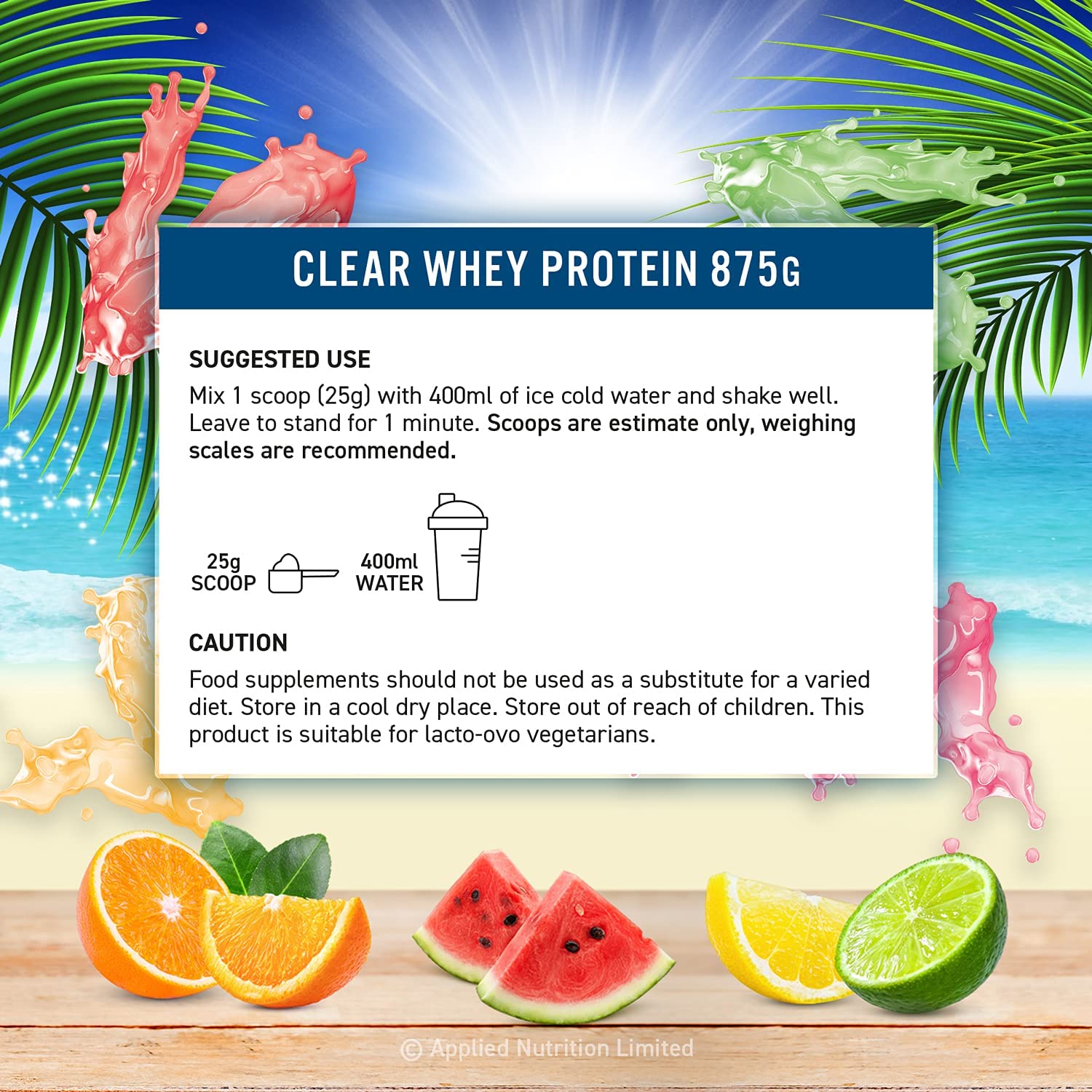 Applied Nutrition Clear Whey Protein Isolate