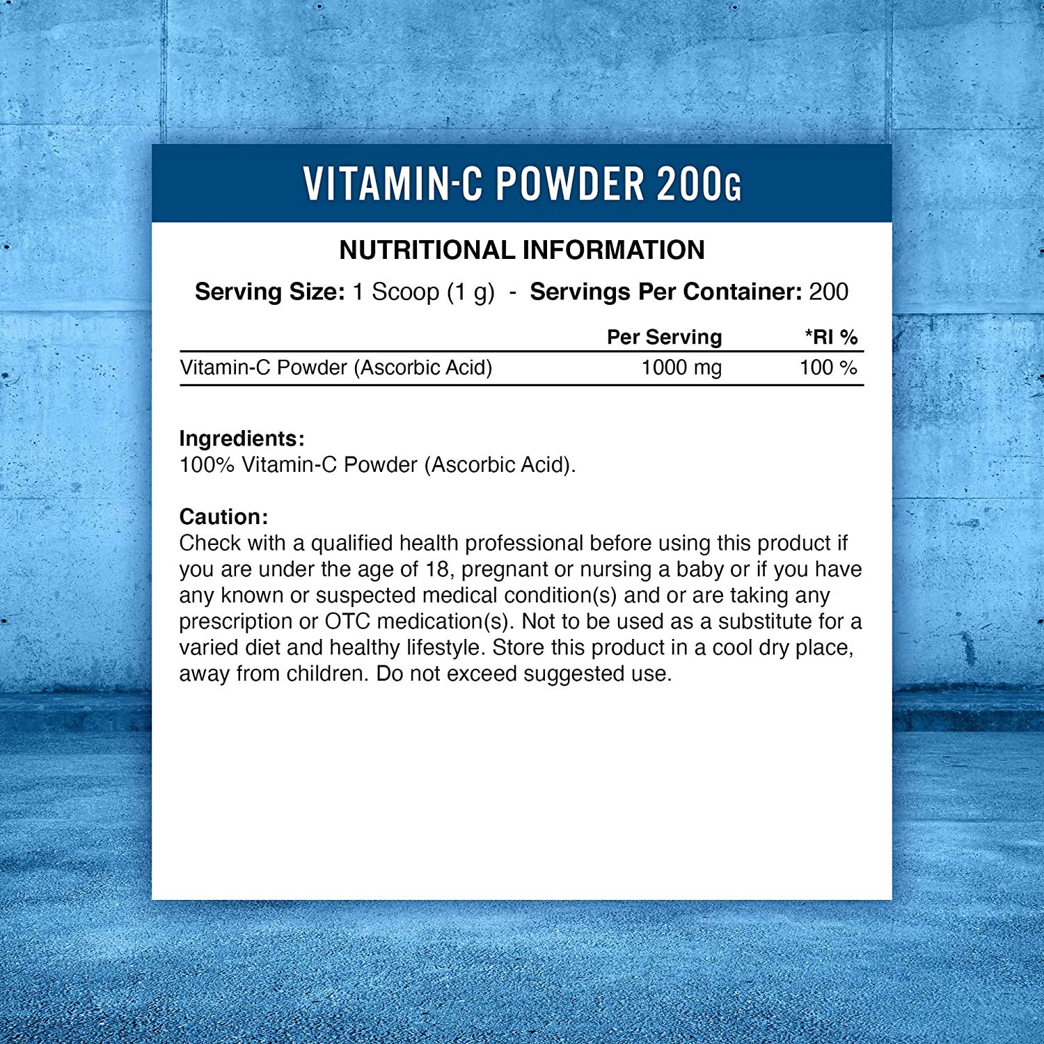 Applied Nutrition Vitamin C Powder