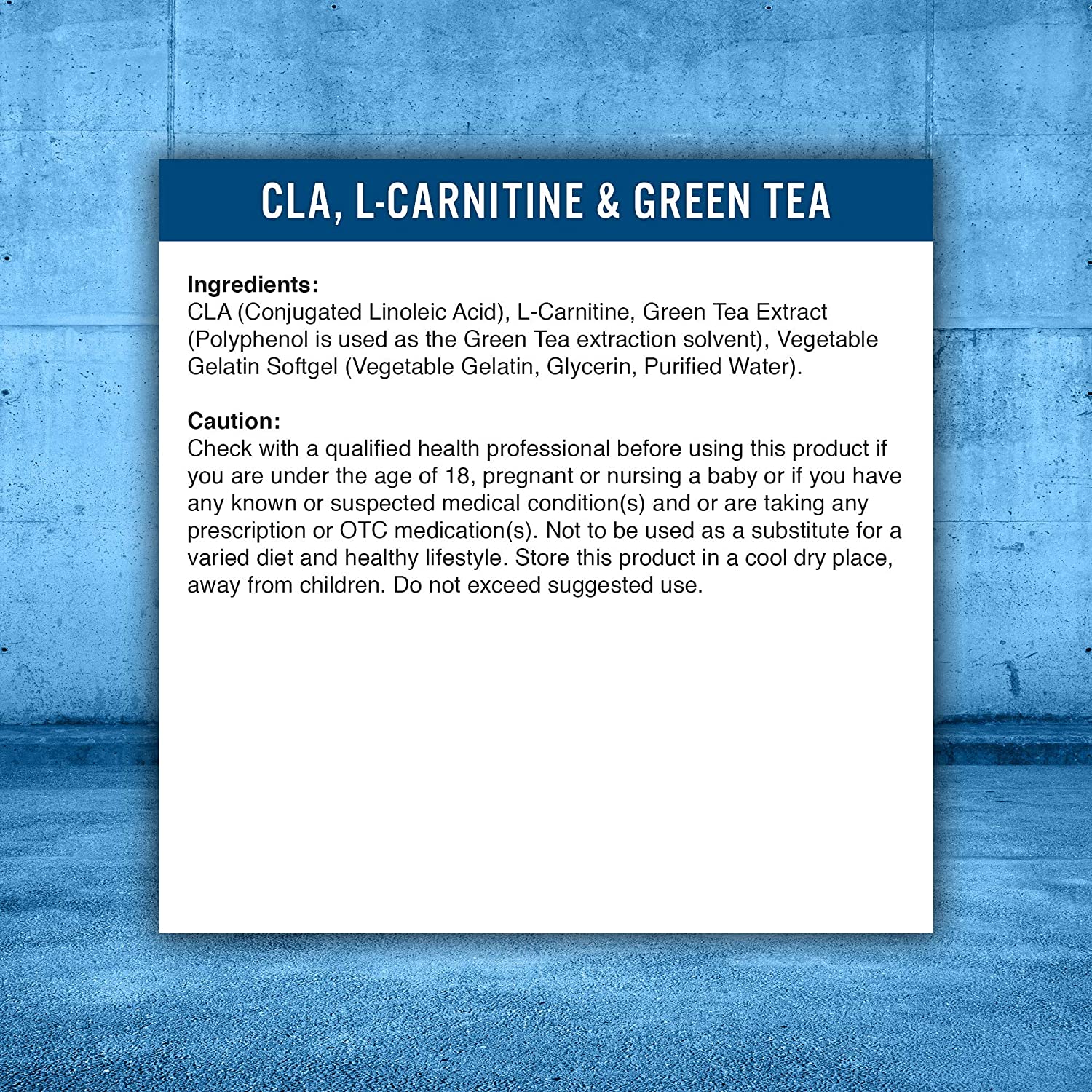 Applied Nutrition CLA L-Carnitine & Green Tea