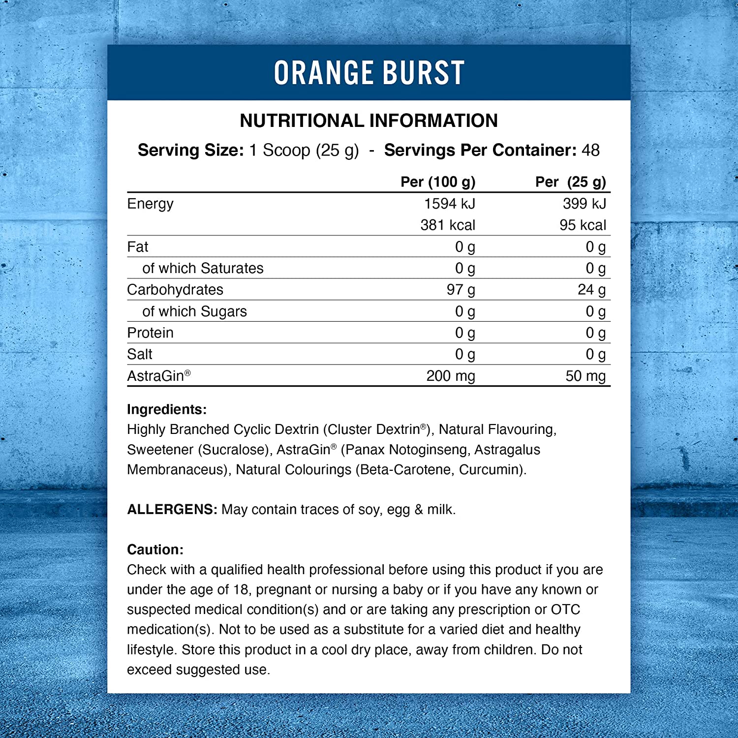 Applied Nutrition Carb X, Unflavoured