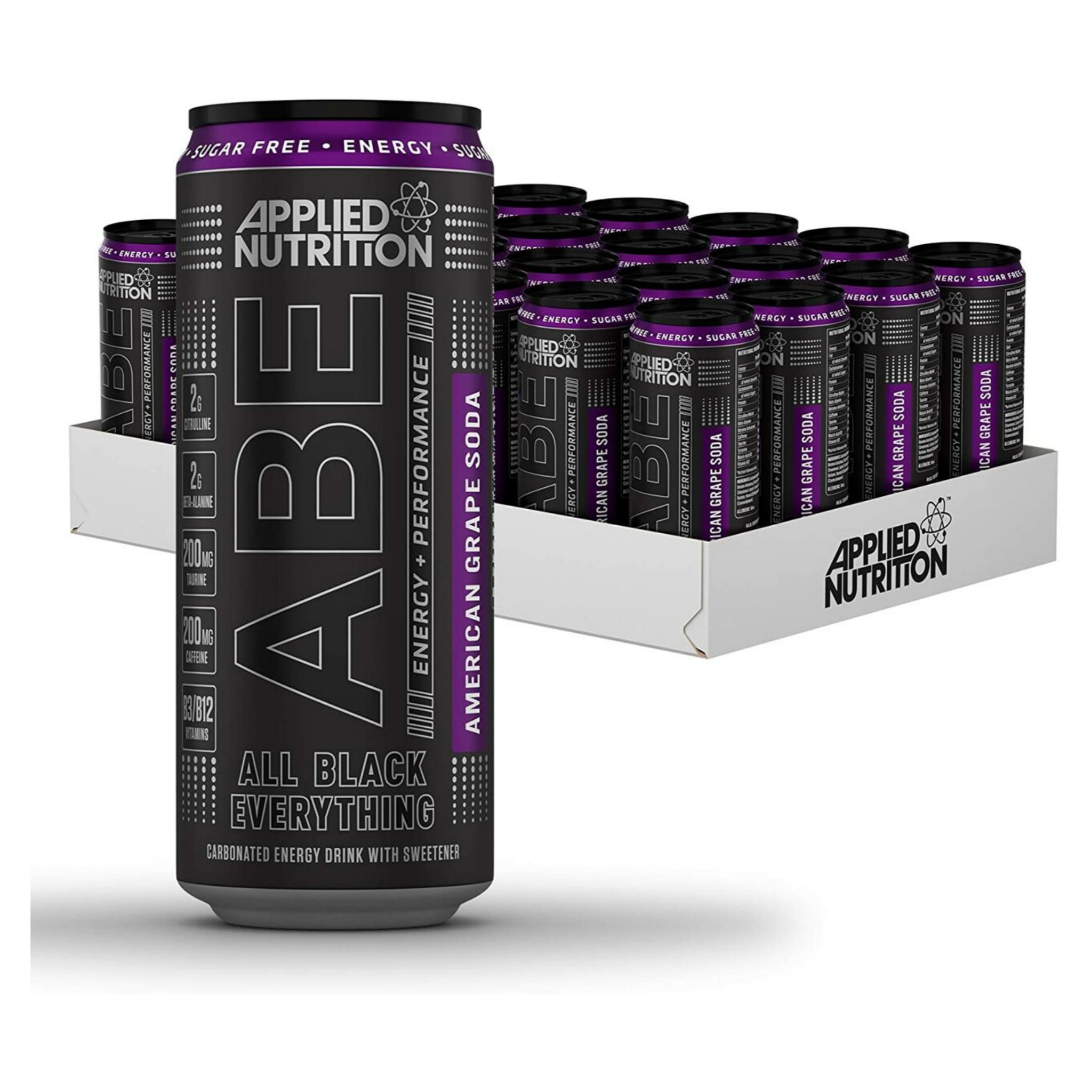 ABE Energy + Performance Cans, 24 Cans x 330ml