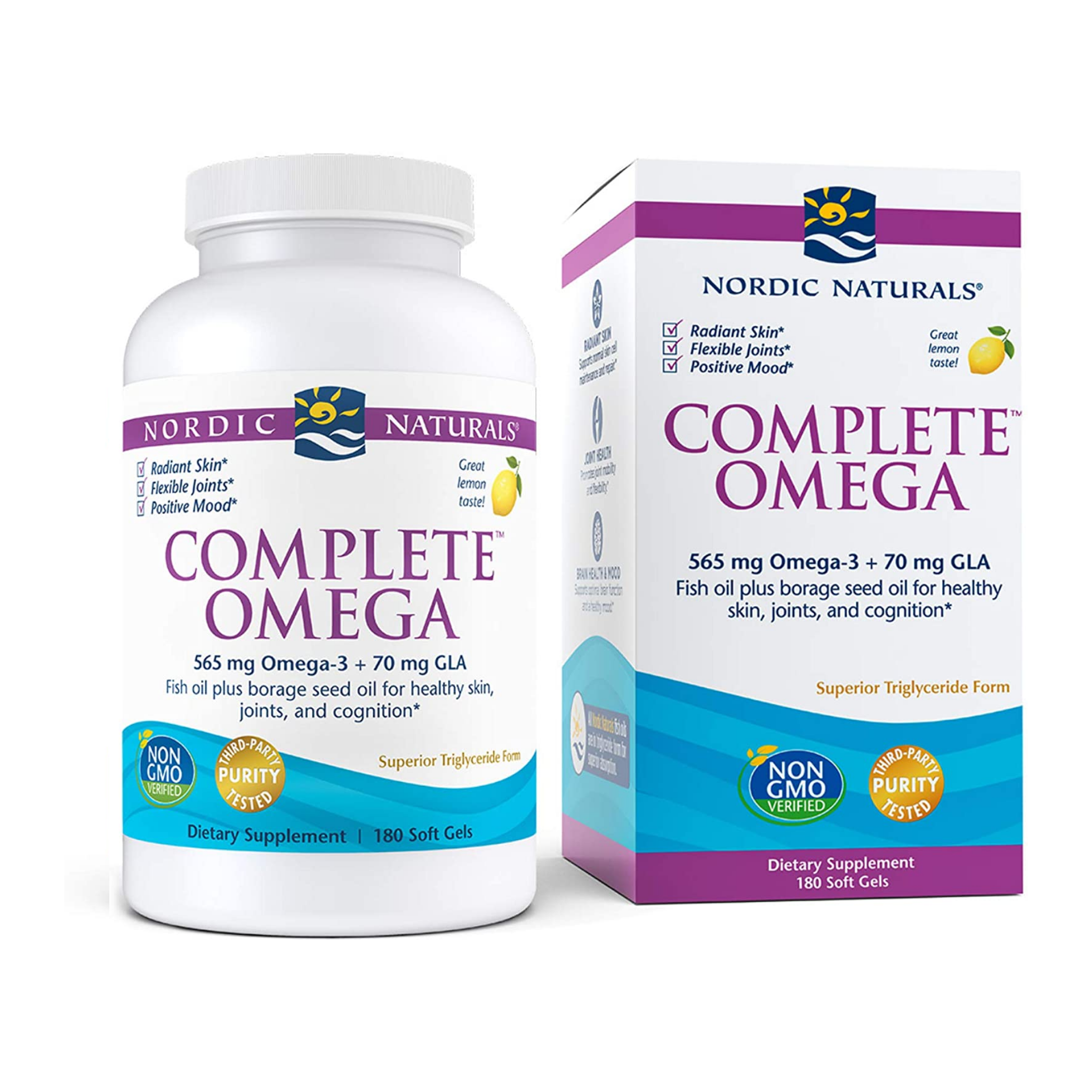 Nordic Naturals Complete Omega, Lemon