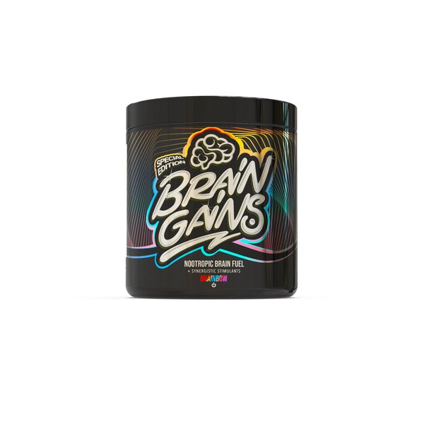 Brain Gains Nootropic Brain Fuel Switch-On Black Edition