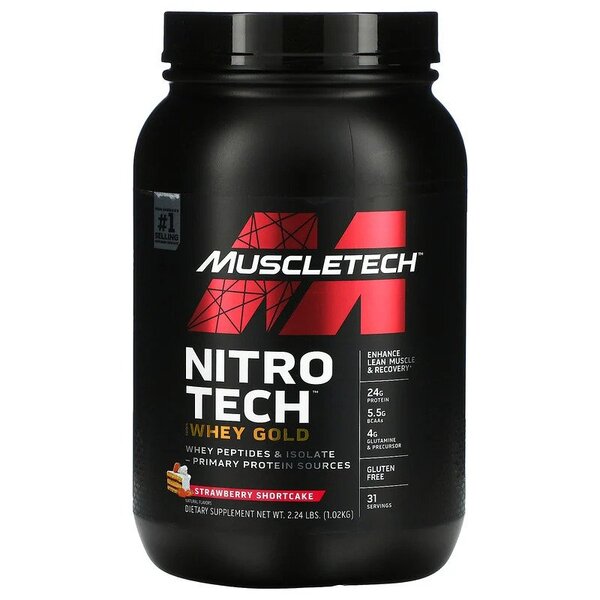 MuscleTech Nitro-Tech 100% Whey Gold