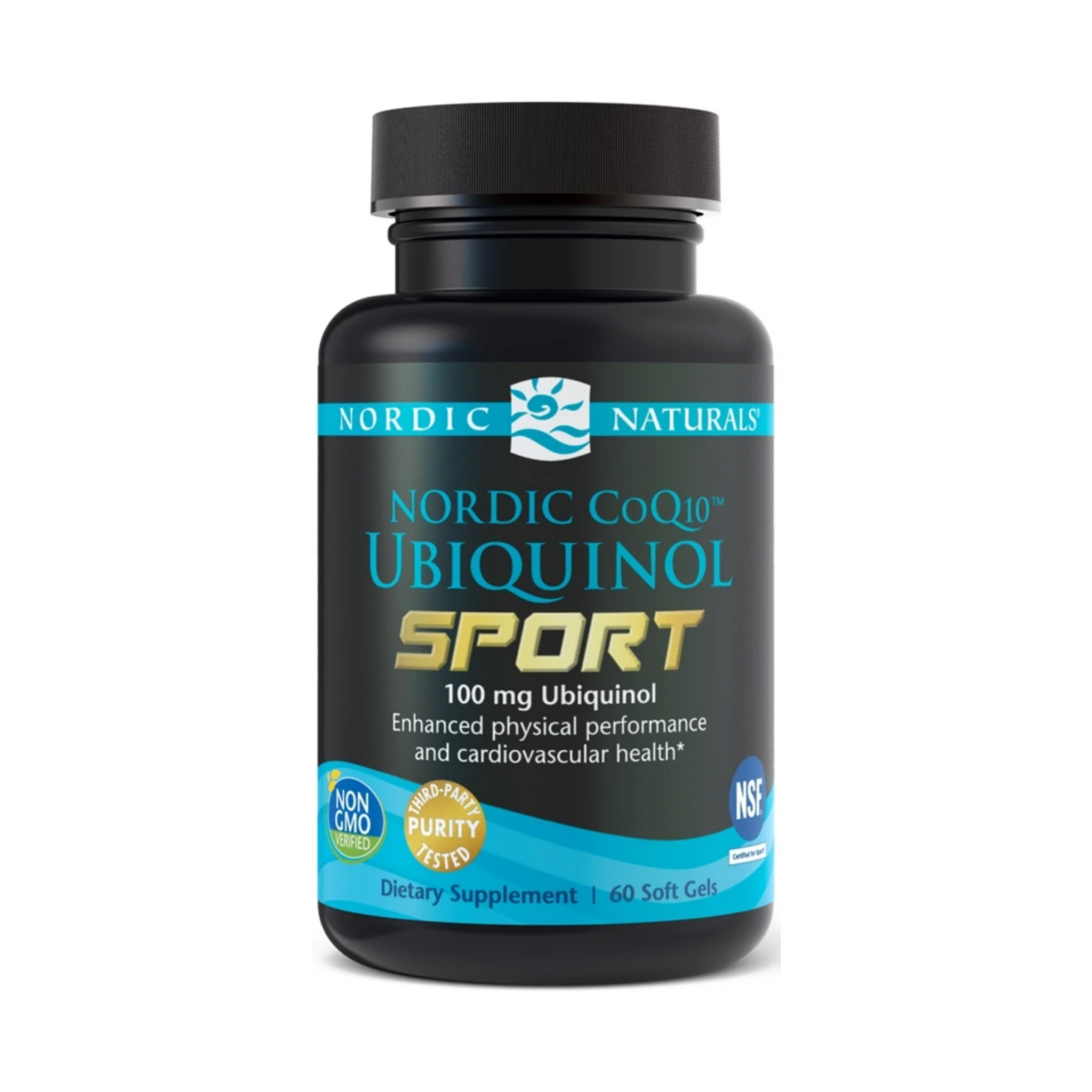 Nordic Naturals Nordic CoQ10 Ubiquinol Sport, 100mg