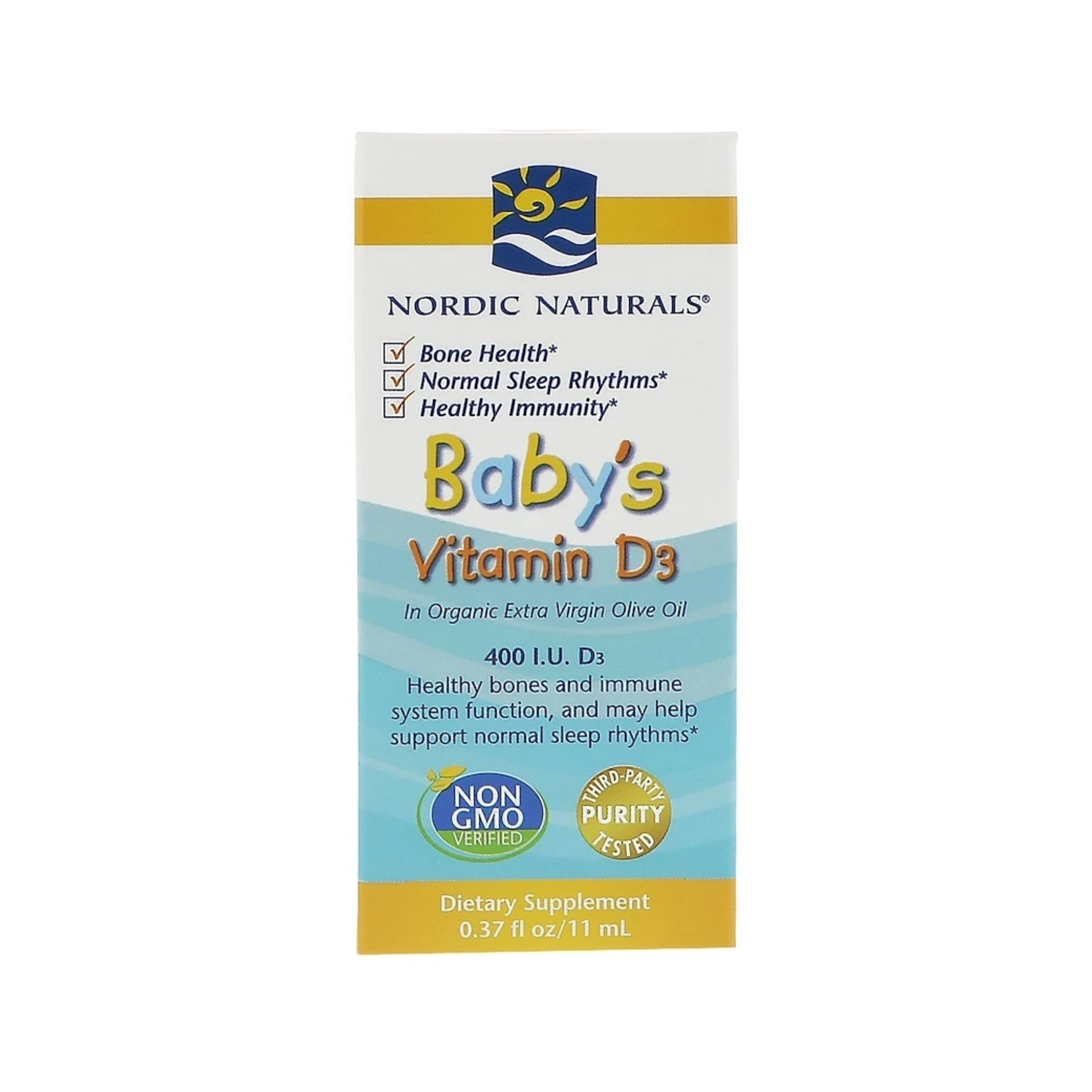 Nordic Naturals Baby's Vitamin D3, 400 IU