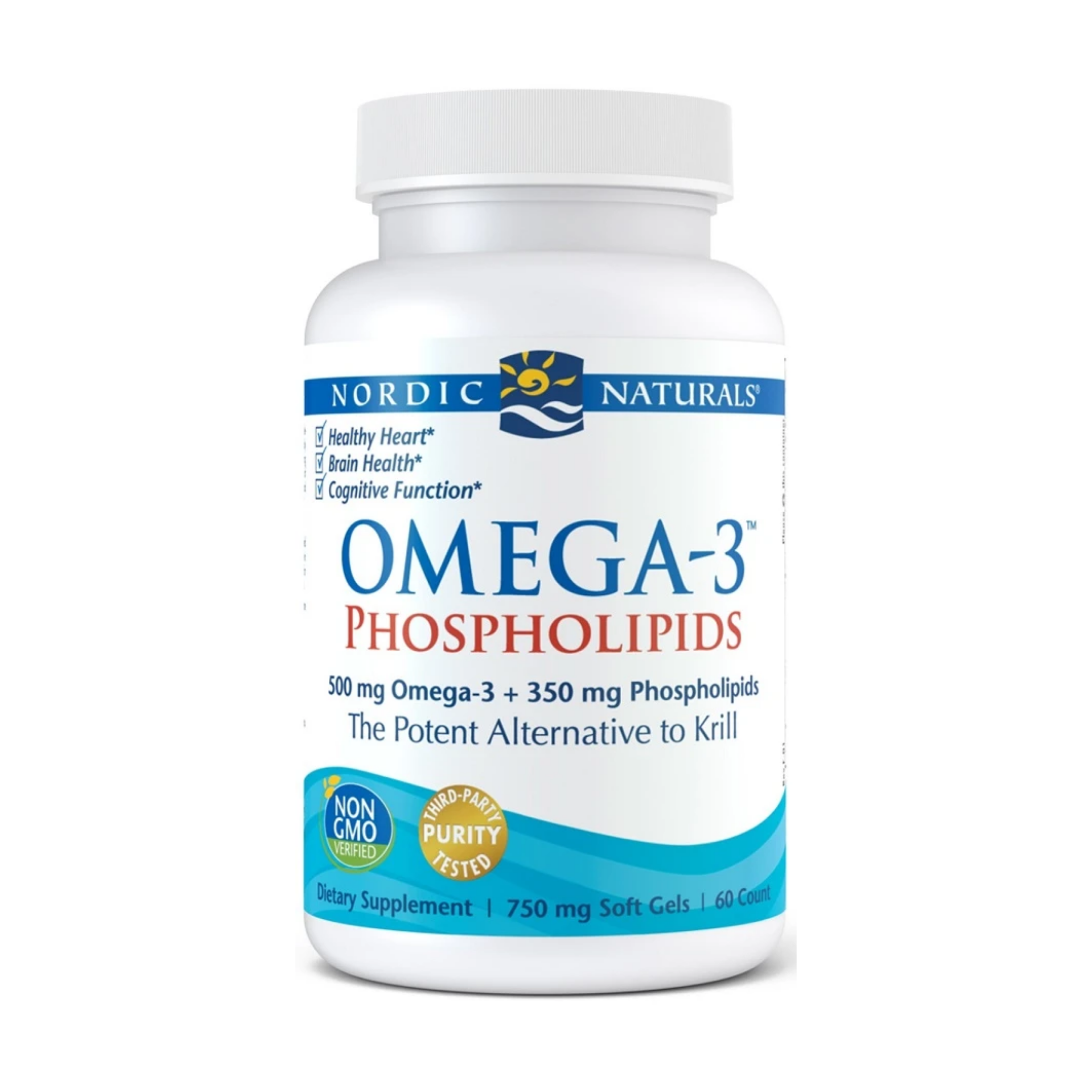 Nordic Naturals Omega-3 Phospholipids, 500mg