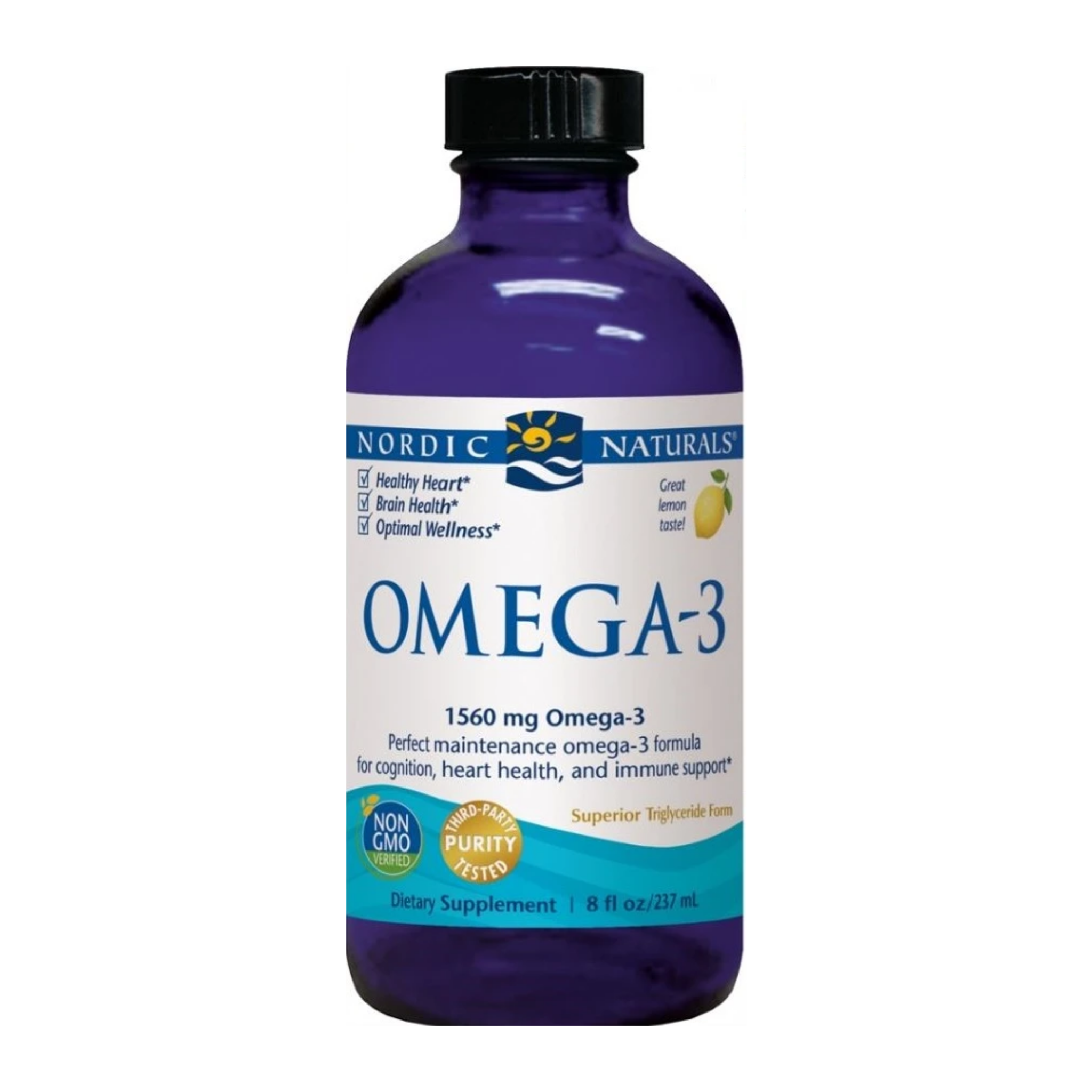 Nordic Naturals Omega-3, 1560mg Lemon