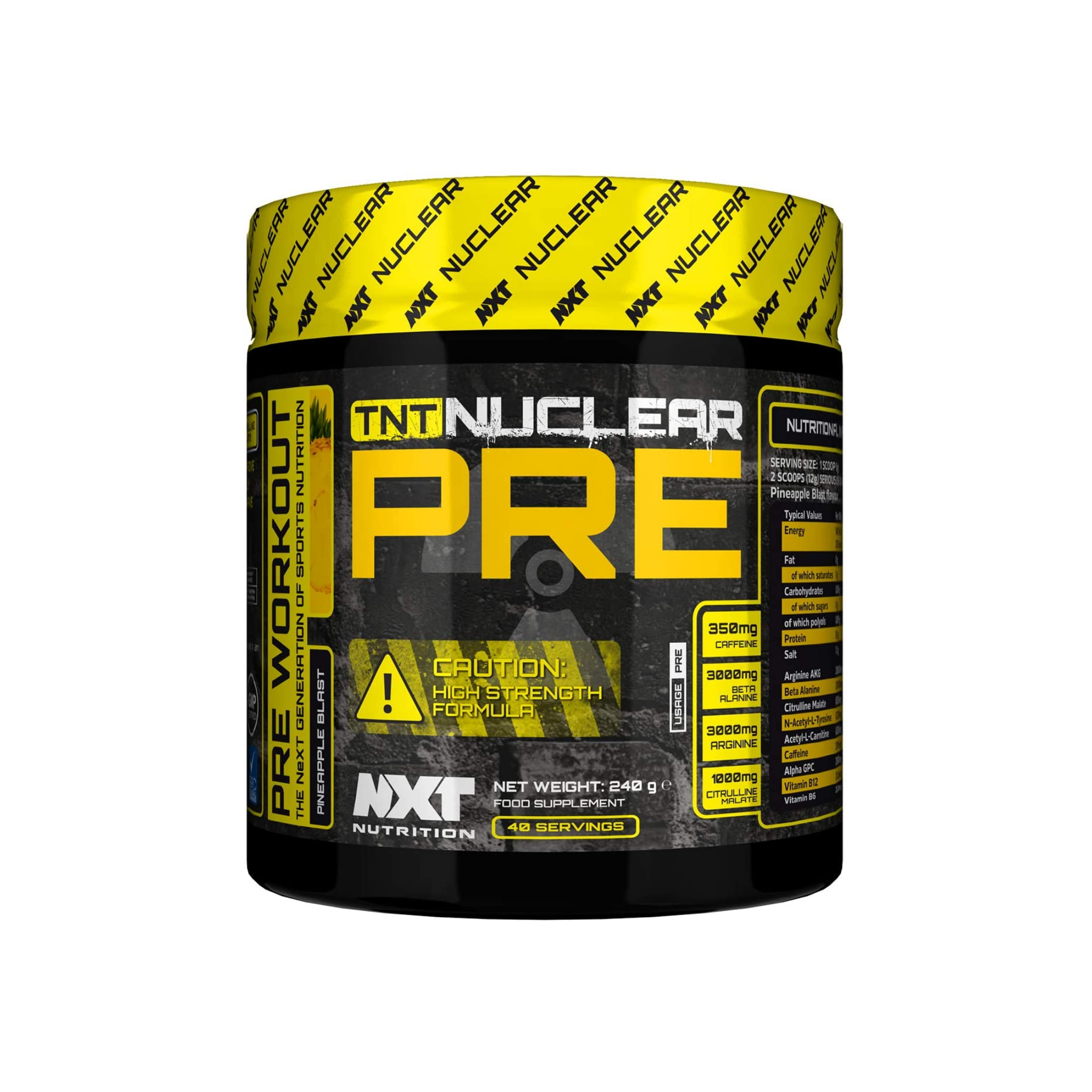 NXT Nutrition TNT Nuclear Pre Workout