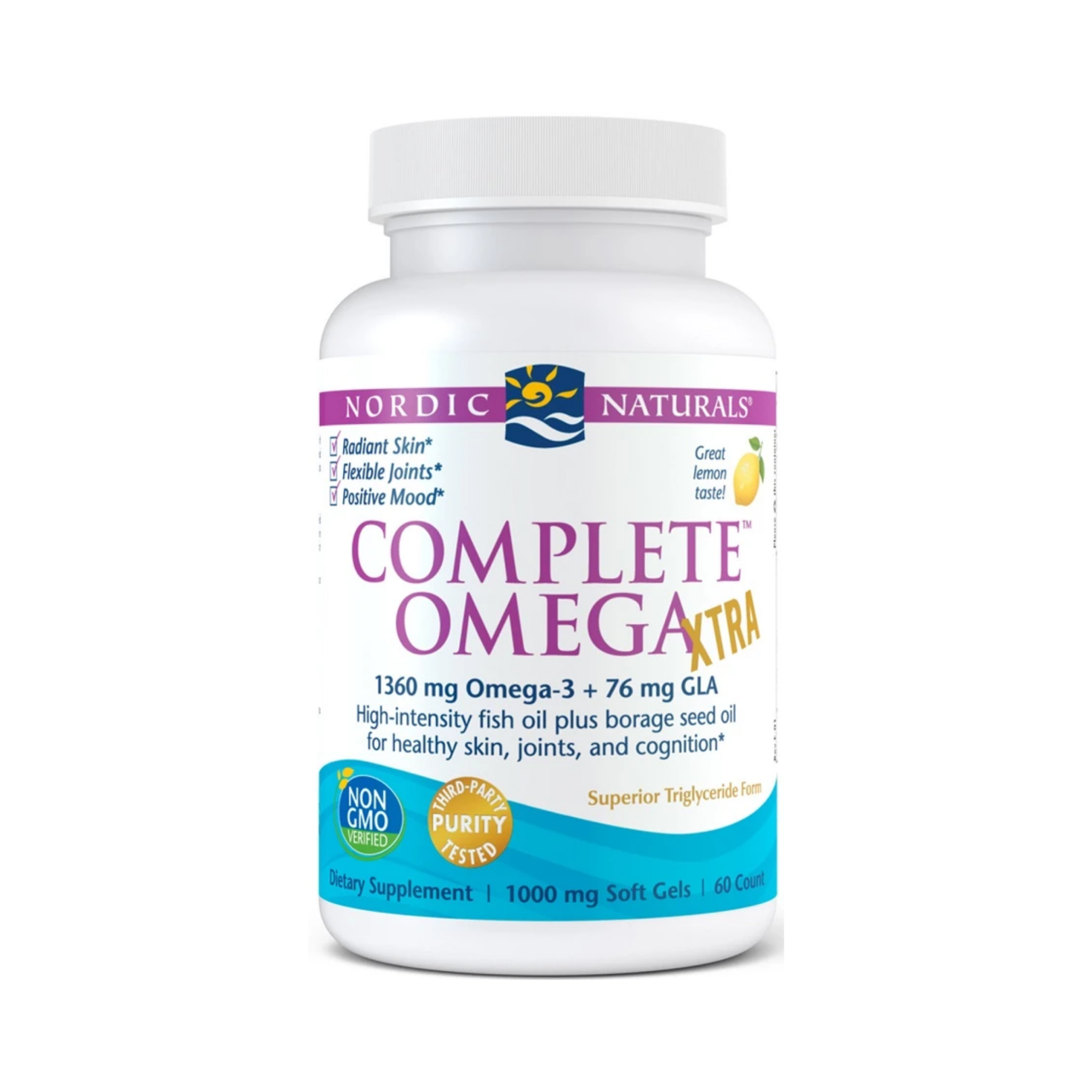 Nordic Naturals Complete Omega Xtra, 1360mg