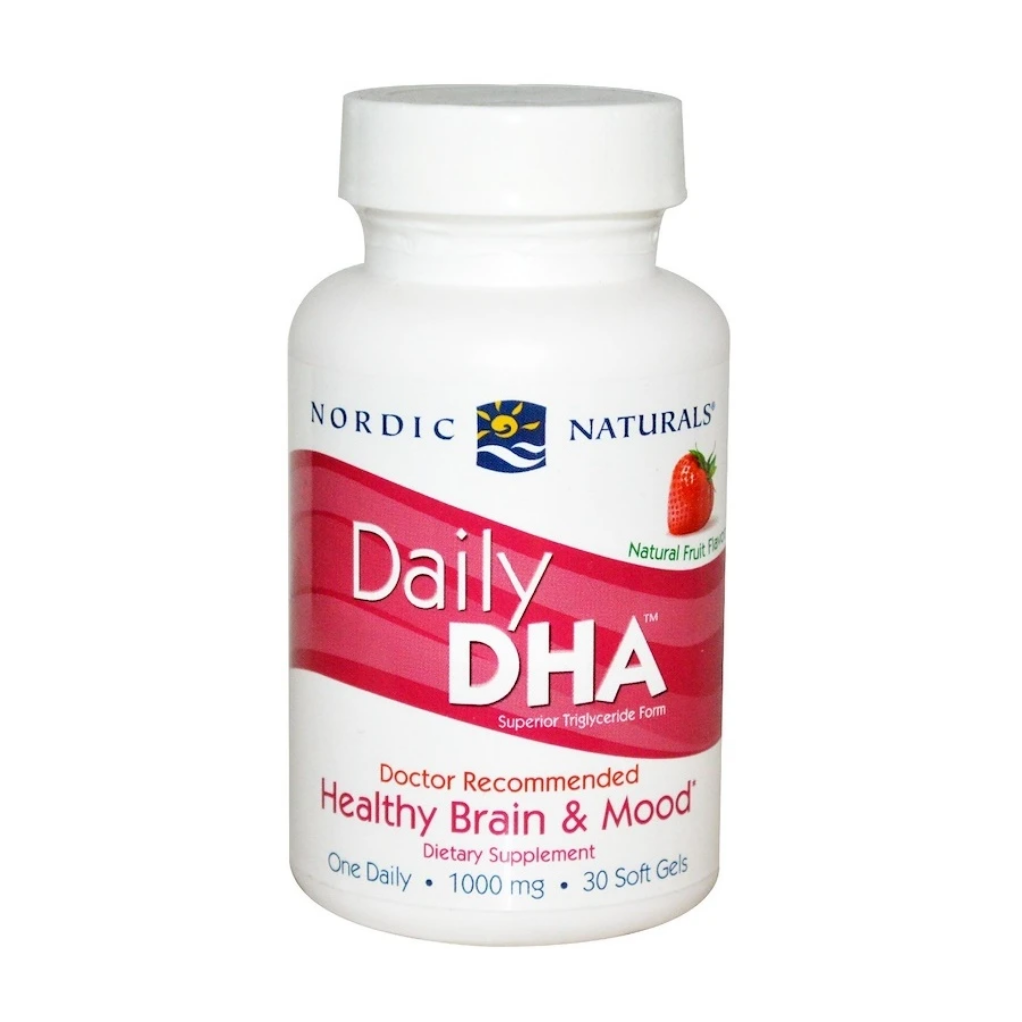 Nordic Naturals Daily DHA, Strawberry -